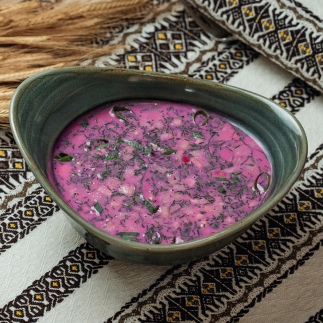 Kalte Rote-Bete-Suppe